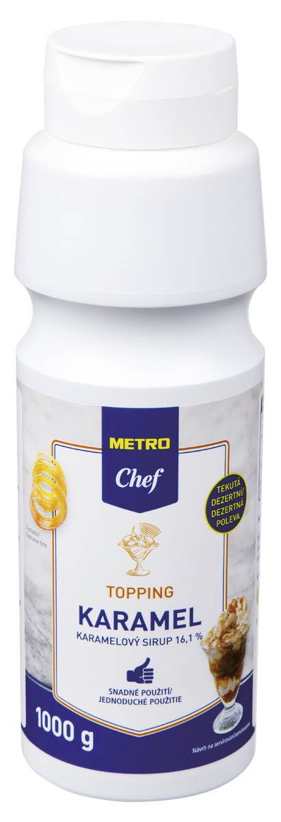 METRO Chef Topping příchuť karamel 1 kg