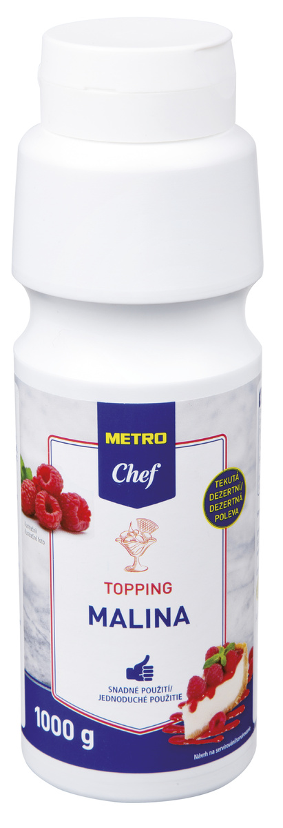METRO Chef Topping příchuť malina 1 kg