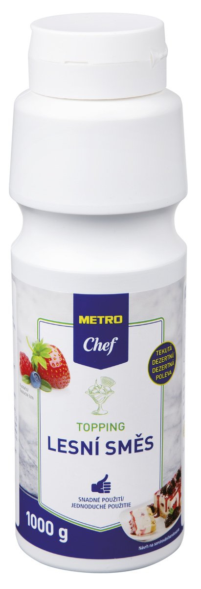 METRO Chef Topping příchuť lesní směs 1 kg