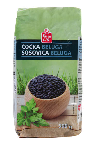 Fine Life Čočka Beluga 500 g