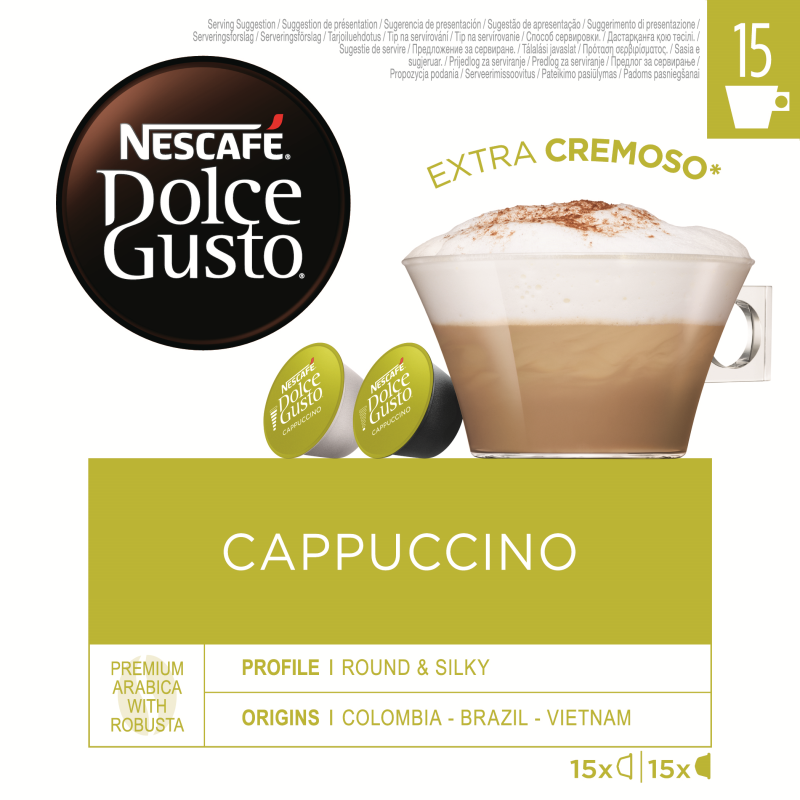 NESCAFÉ Dolce Gusto Cappuccino 15 + 15 ks kapsle