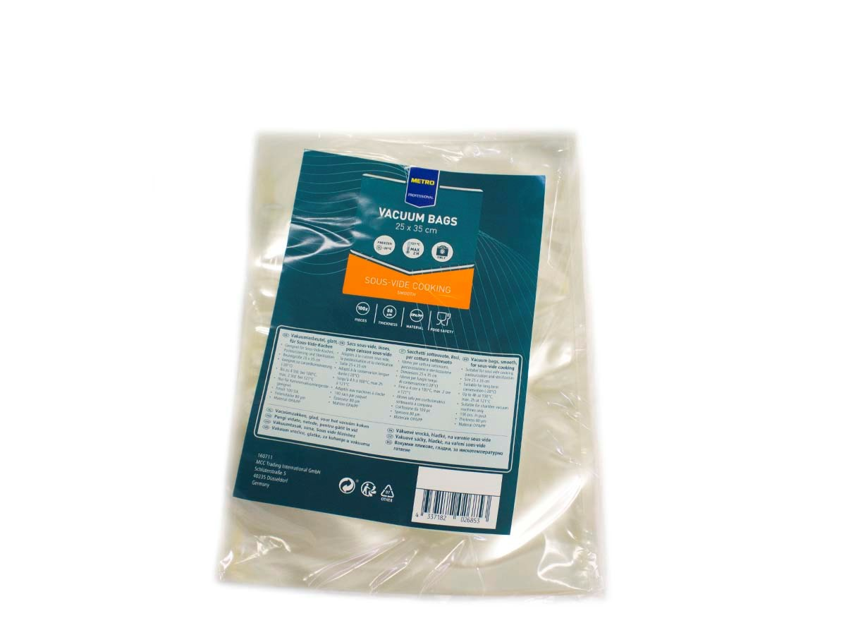 METRO PROFESSIONAL Sáčky vakuovací vroubkované 25 x 35 cm 100 ks