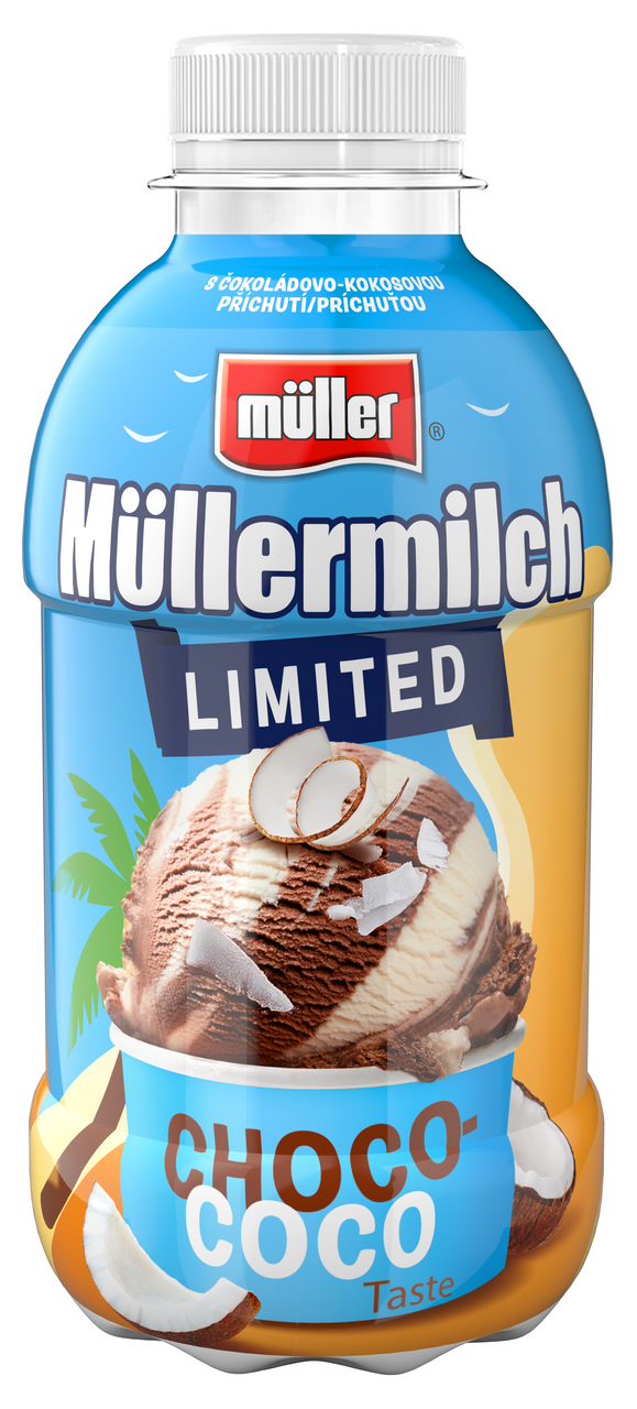 Müllermilch mléčný nápoj limitovaná edice chlaz. 400 g
