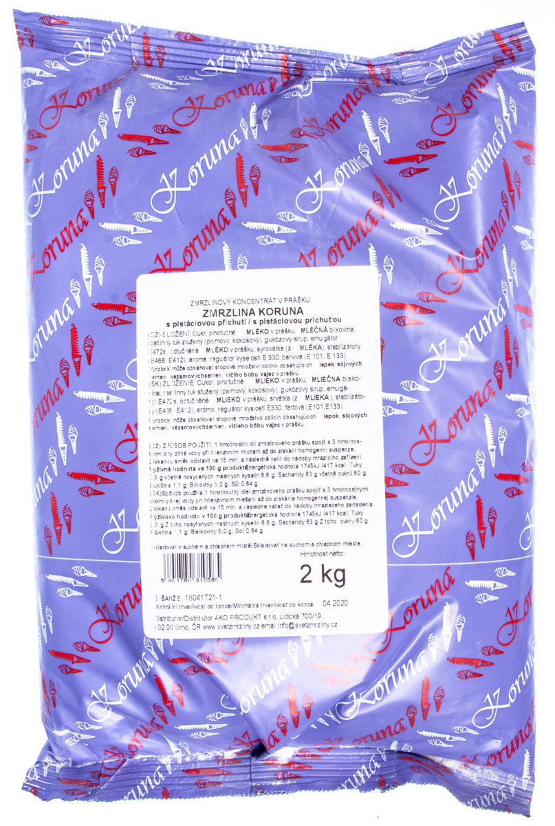 KORUNA Zmrzlinová směs příchuť pistácie 2 kg