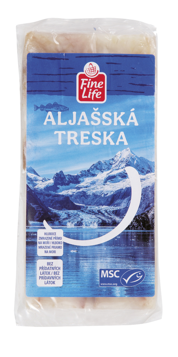 Fine Life Treska aljašská filé mraž. 2 x 400 g