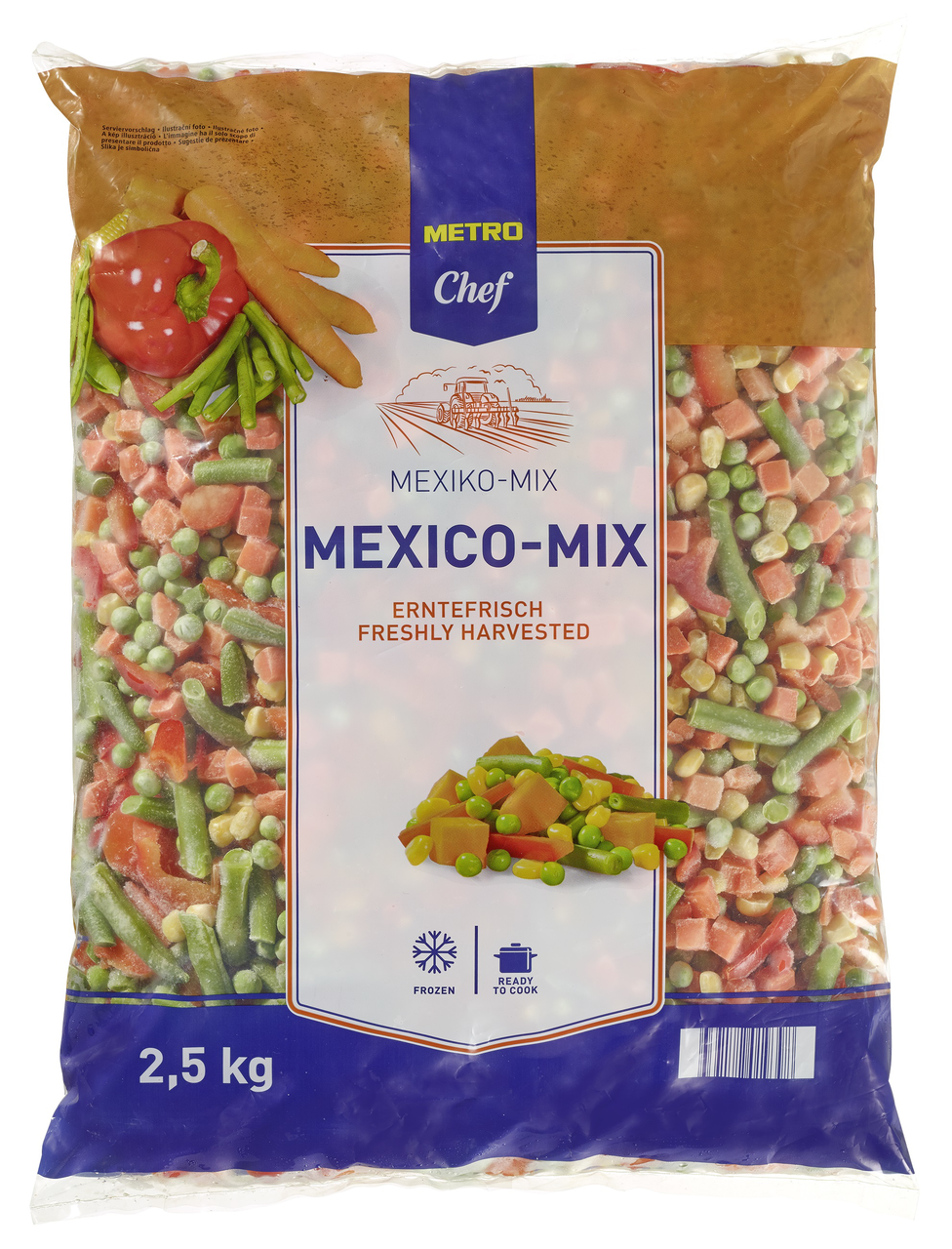 METRO Chef Směs mexická mraž. 2,5 kg