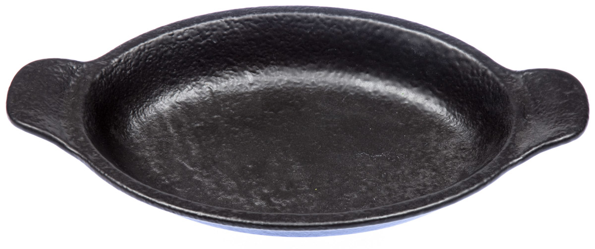 Tognana Miska zapékací oválná VULCANIA 28 cm porcelán černá 6 ks