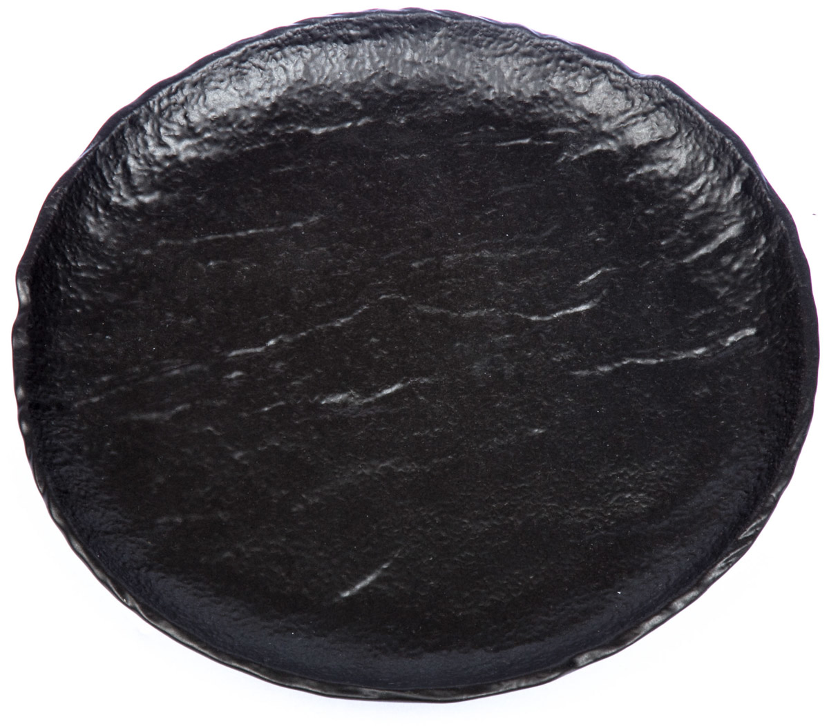 Tognana Talíř dezertní VULCANIA 21 cm porcelán černý 6 ks