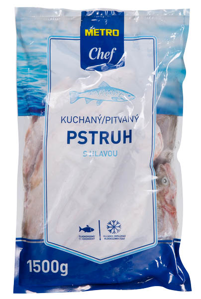 METRO Chef Pstruh kuchaný mraž. 1,5 kg
