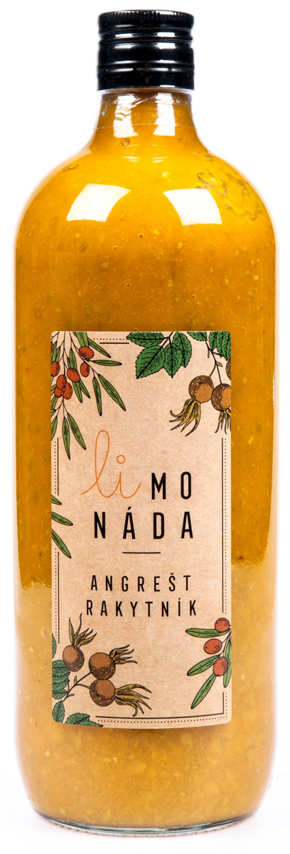 liMONÁDA angrešt rakytník 1 l