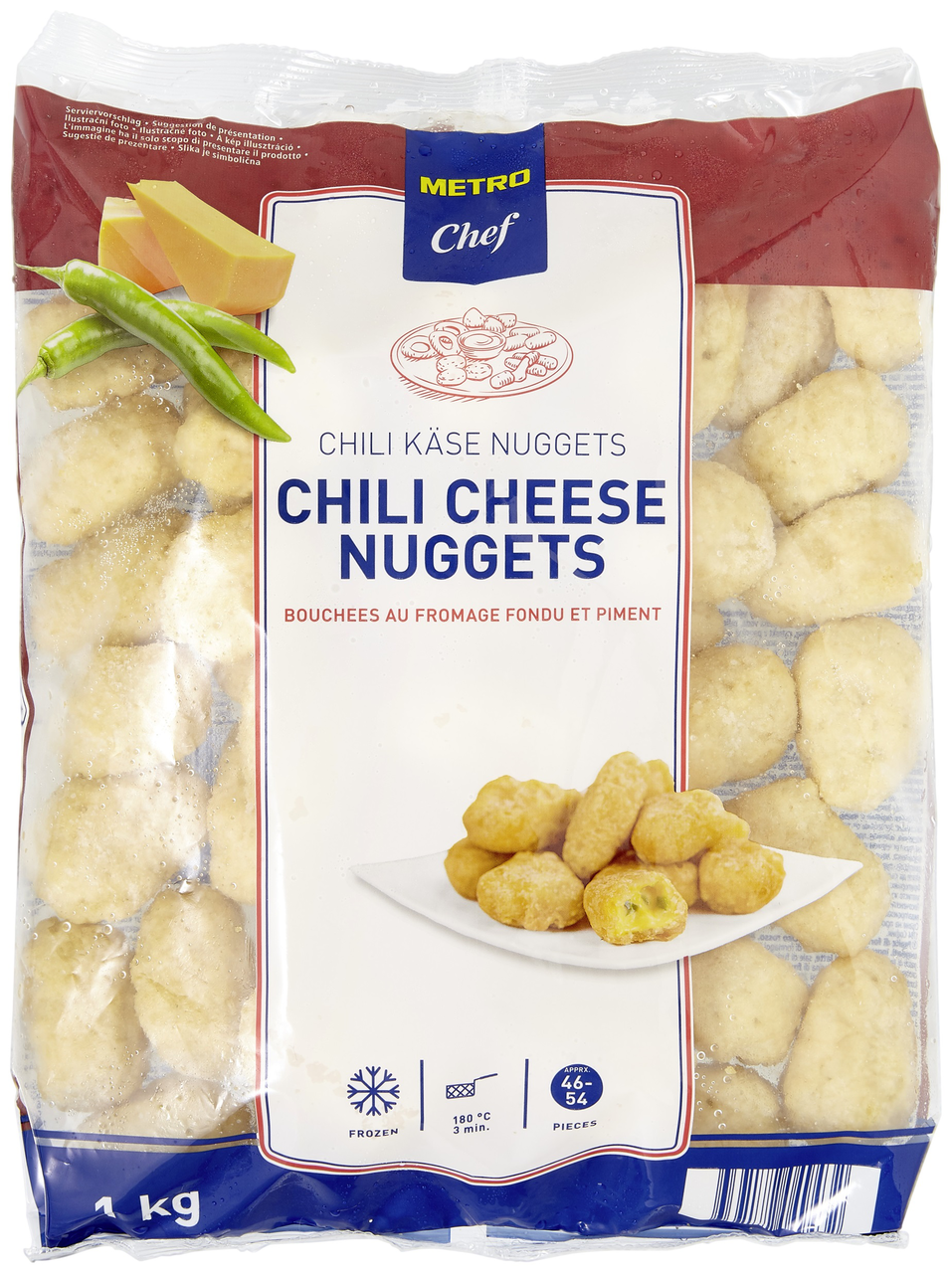 METRO Chef Chillicheese nugget mraž. 1 kg