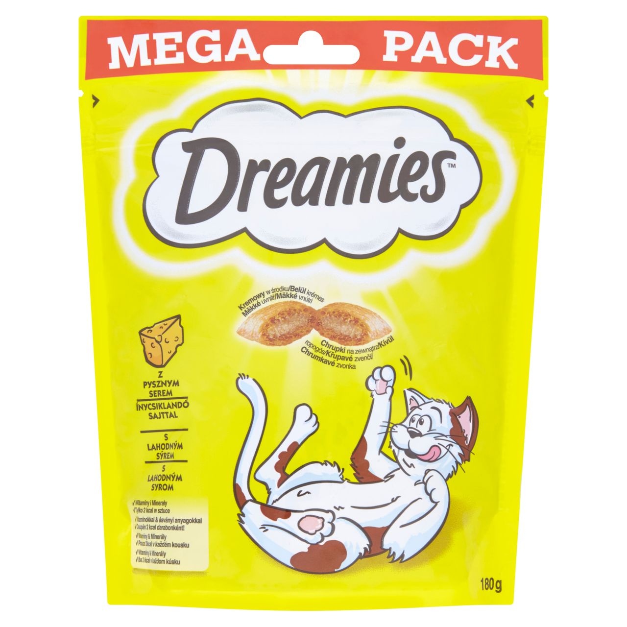 Dreamies se sýrem pro kočky 180 g