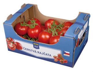 METRO Chef Rajčata Tomicia CZ čerstvá 2,5 kg karton