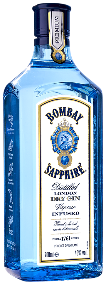 BOMBAY Sapphire 40 % 6 x 700 ml