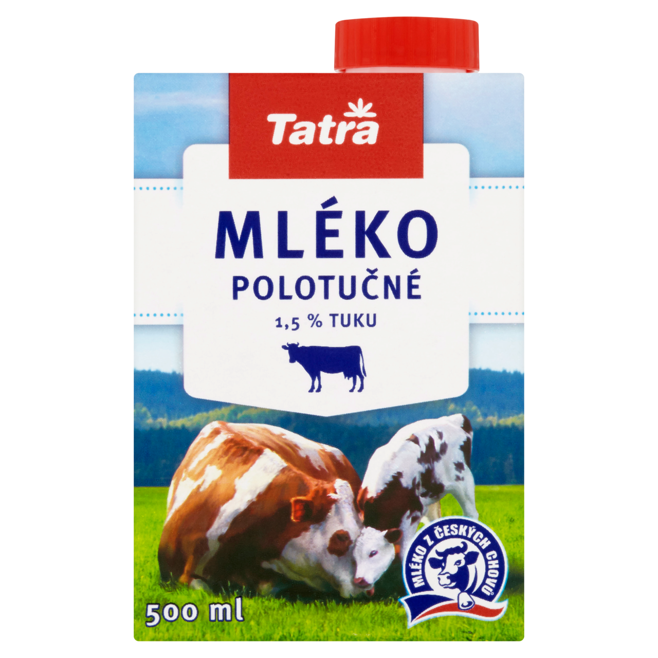 Tatra Mléko trvanlivé 1,5% 6 x 500 ml