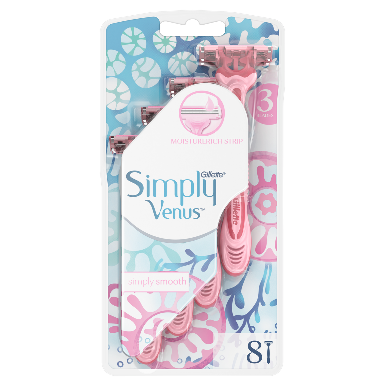 Gillette Venus Simply holítka pohotovostní 8 ks