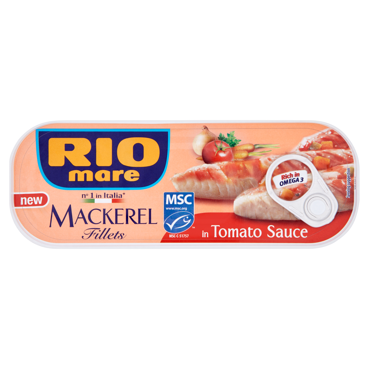 RIO mare Makrela v tomatové omáčce 169 g