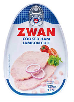 ZWAN Šunka dušená výběrová chlaz. 325 g