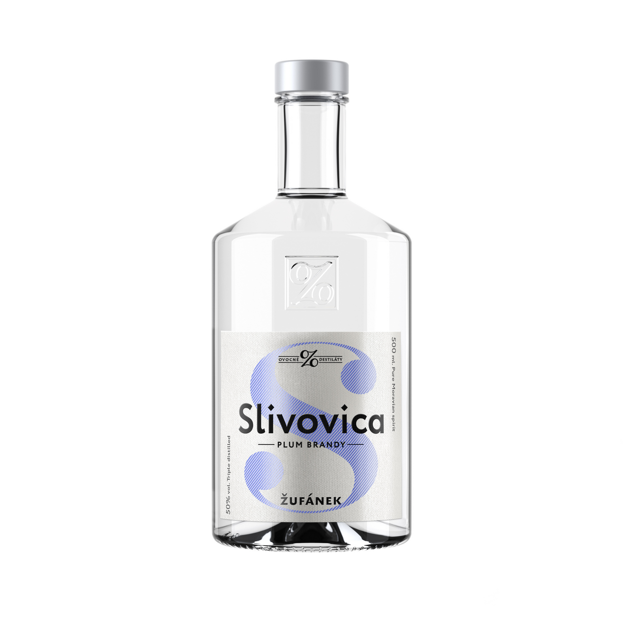 ŽUFÁNEK Slivovica 50 % 6 x 500 ml