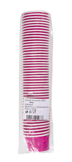 Kelímek na zmrzlinu 100 ml 50 ks