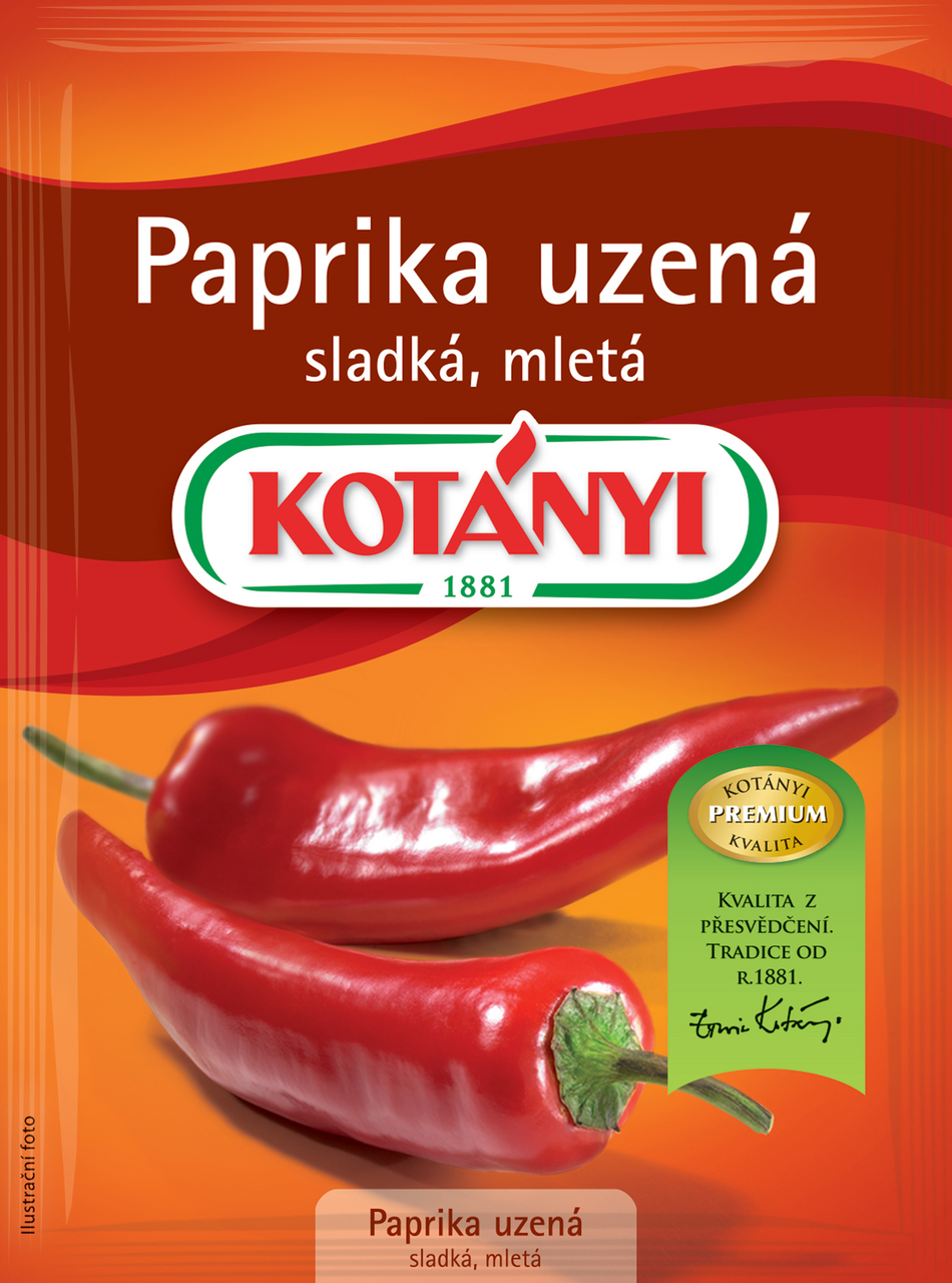 KOTÁNYI Paprika uzená 5 x 25 g