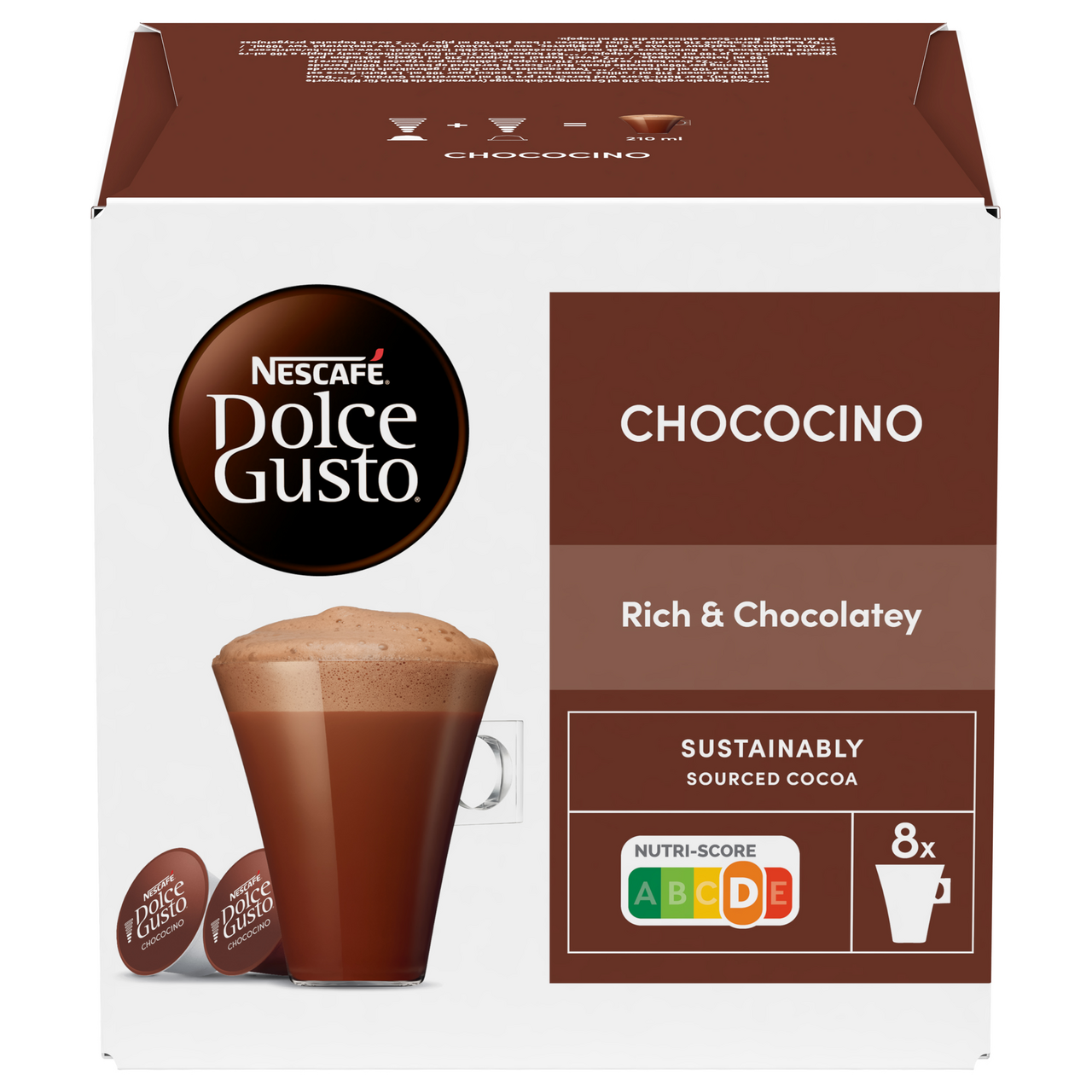 NESCAFÉ Dolce Gusto Chococino 8 + 8 ks kapsle