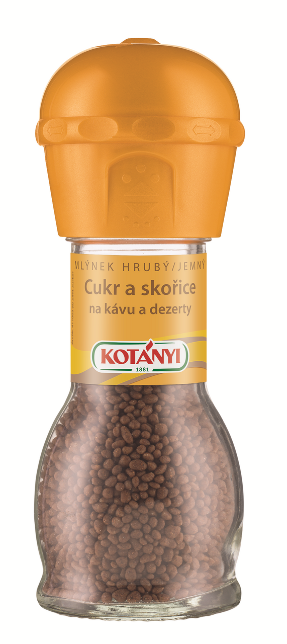 KOTÁNYI Cukr se skořicí mlýnek 4 x 37 g