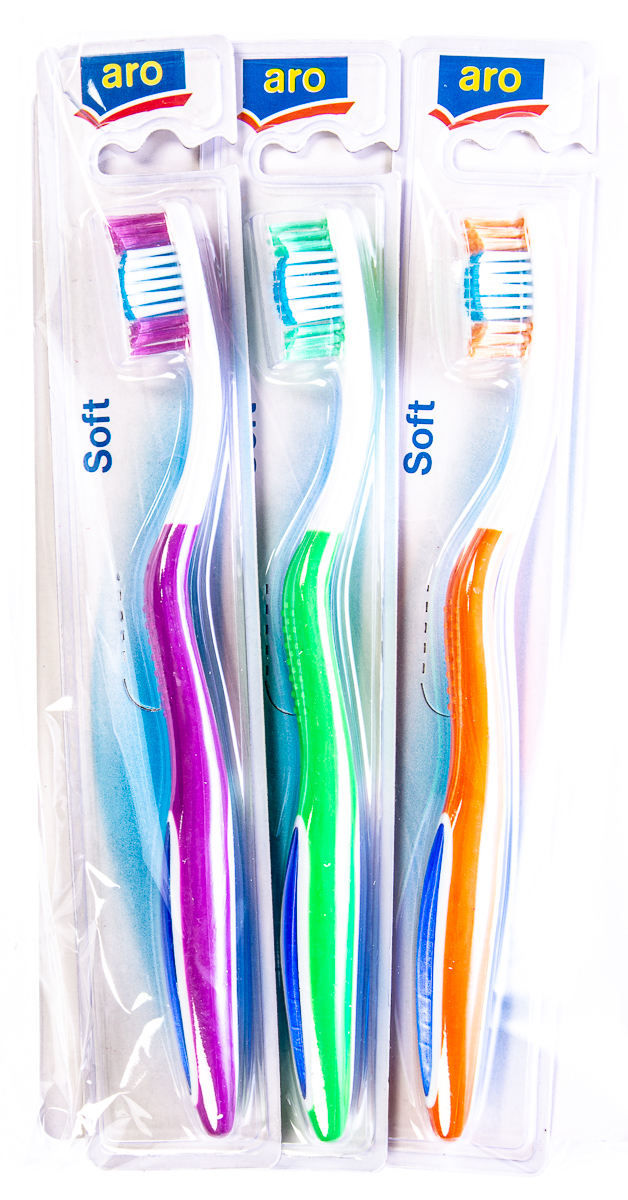aro Zubní kartáček měkký 3 ks