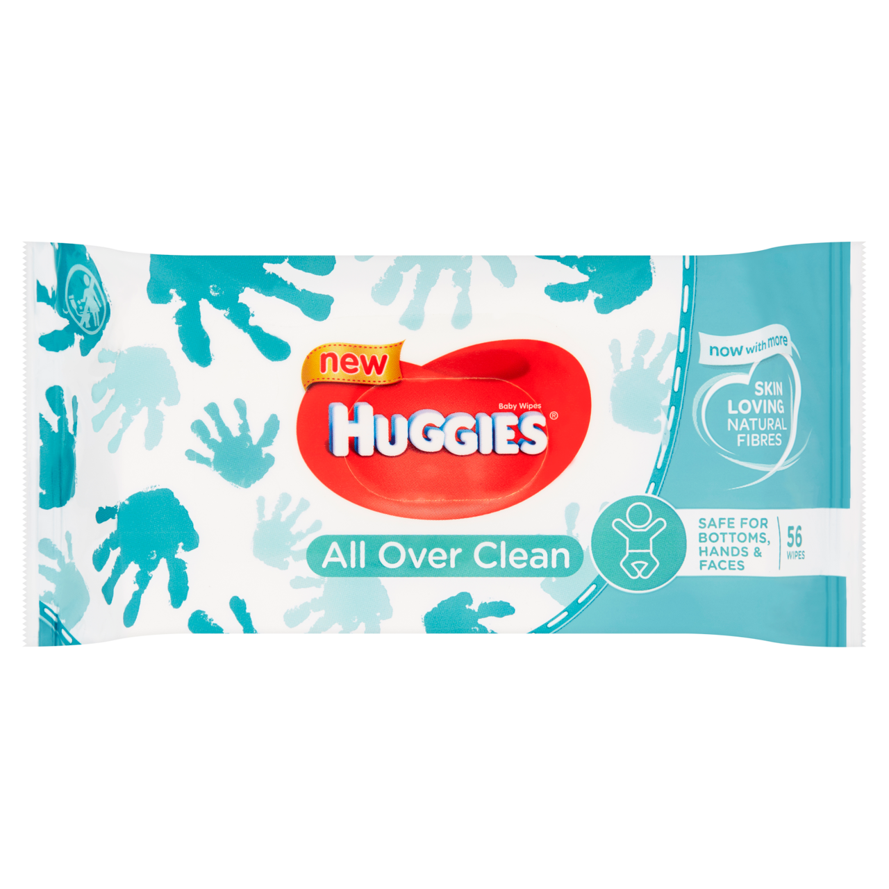 HUGGIES ALL OVER CLEAN 56ks