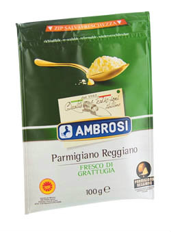 AMBROSI Parmigiano Reggiano strouhaný chlaz. 100 g