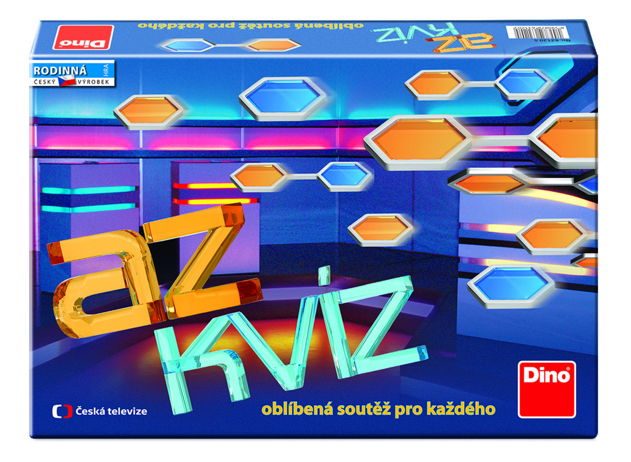 Dino Hra desková vědomostní - AZ Kvíz (ČR) 1 ks