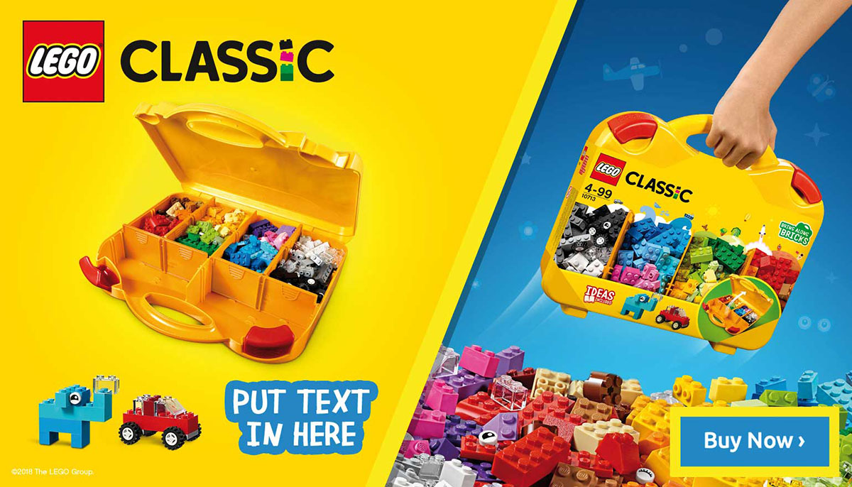 LEGO Classic Kreativní kufřík 1 ks