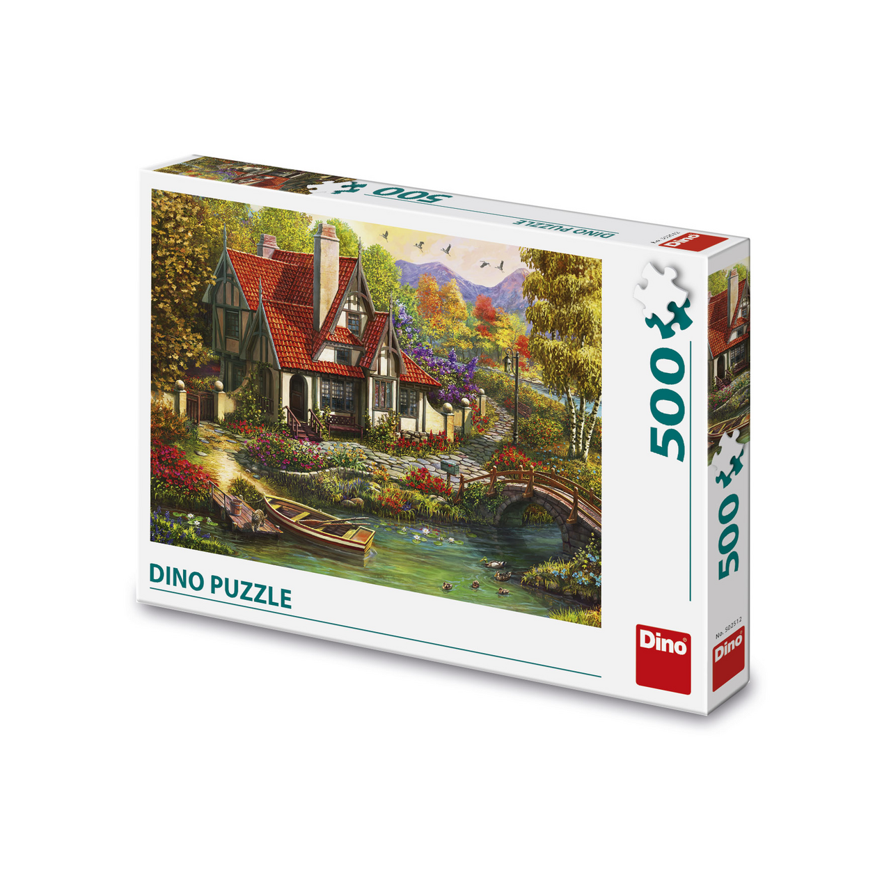 Puzzle Dino 500 dílků 1 ks