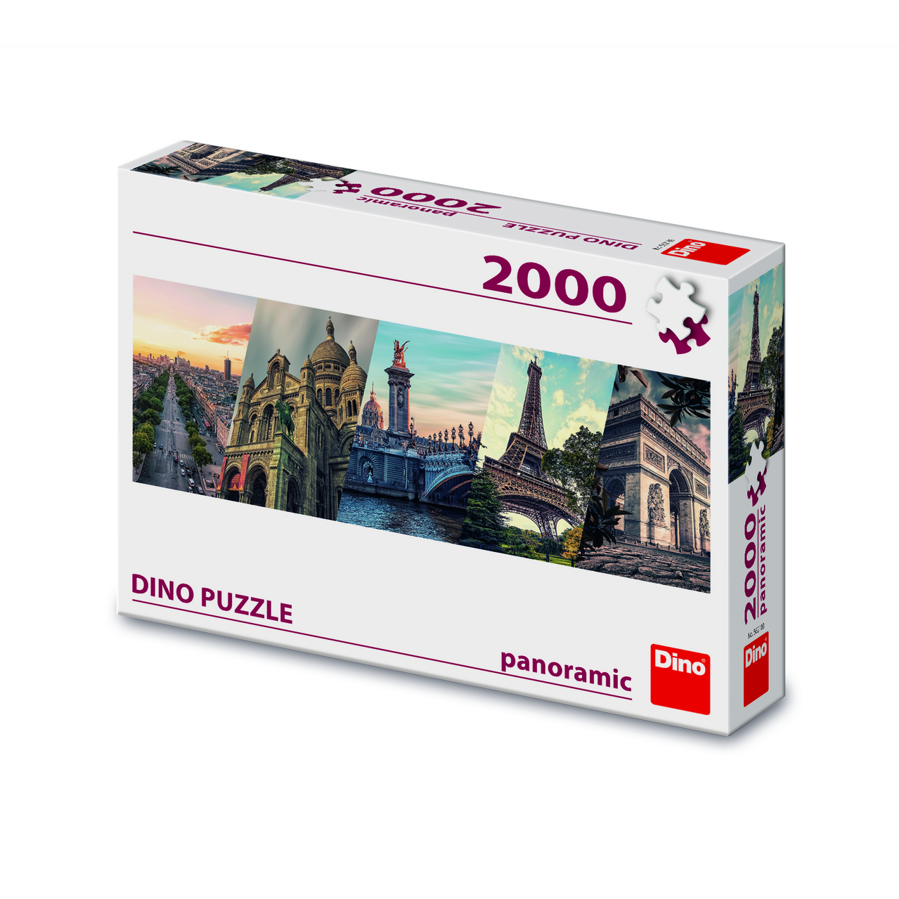 Puzzle 2000 Série Dino Panoramic 1 ks