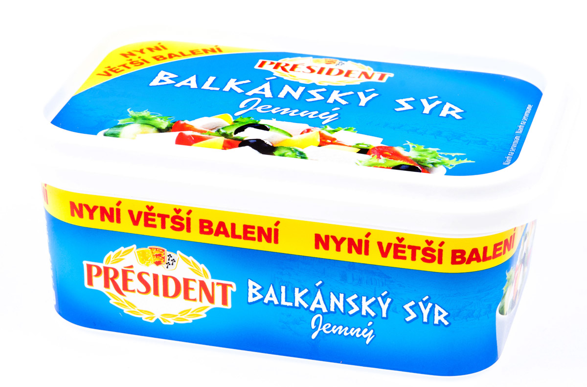 PRÉSIDENT Balkánský sýr chlaz. 250 g