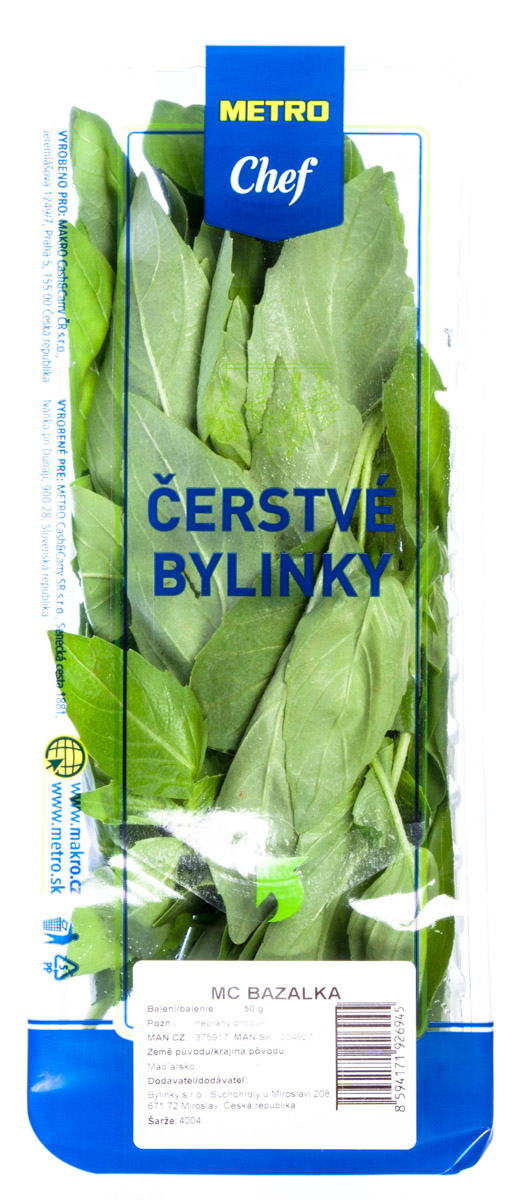 METRO Chef Bazalka thajská čerstvá 50 g vanička