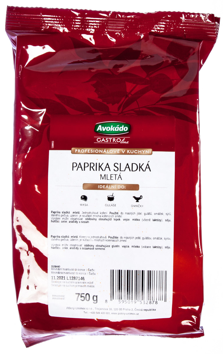 Avokádo Paprika sladká mletá 750 ml