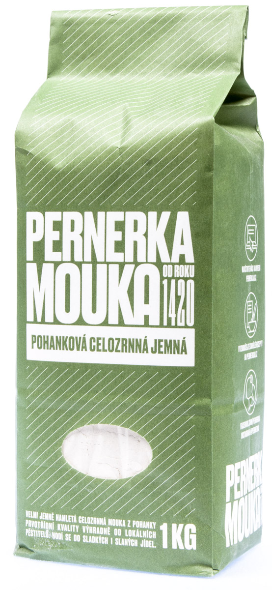 PERNERKA Mouka pohanková celozrnná 1 kg