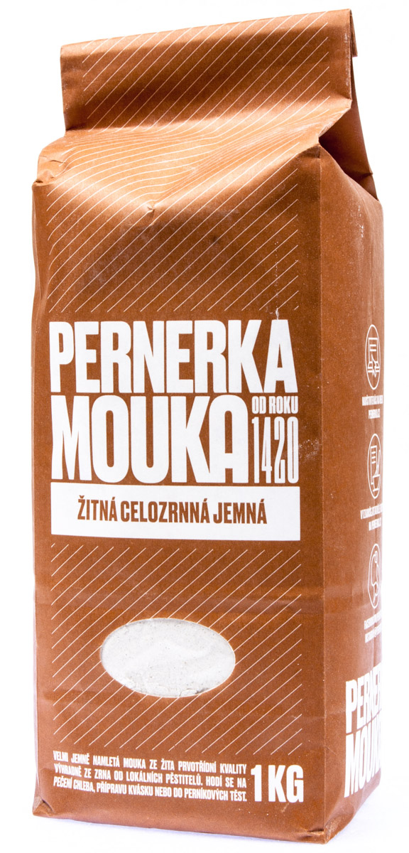 PERNERKA Mouka žitná celozrnná 1 kg