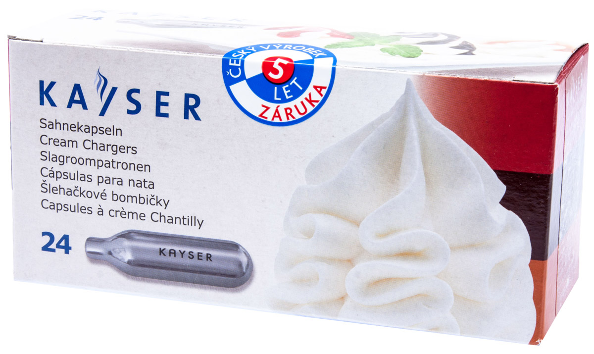 KAYSER Bombičky na šlehačku 24 ks