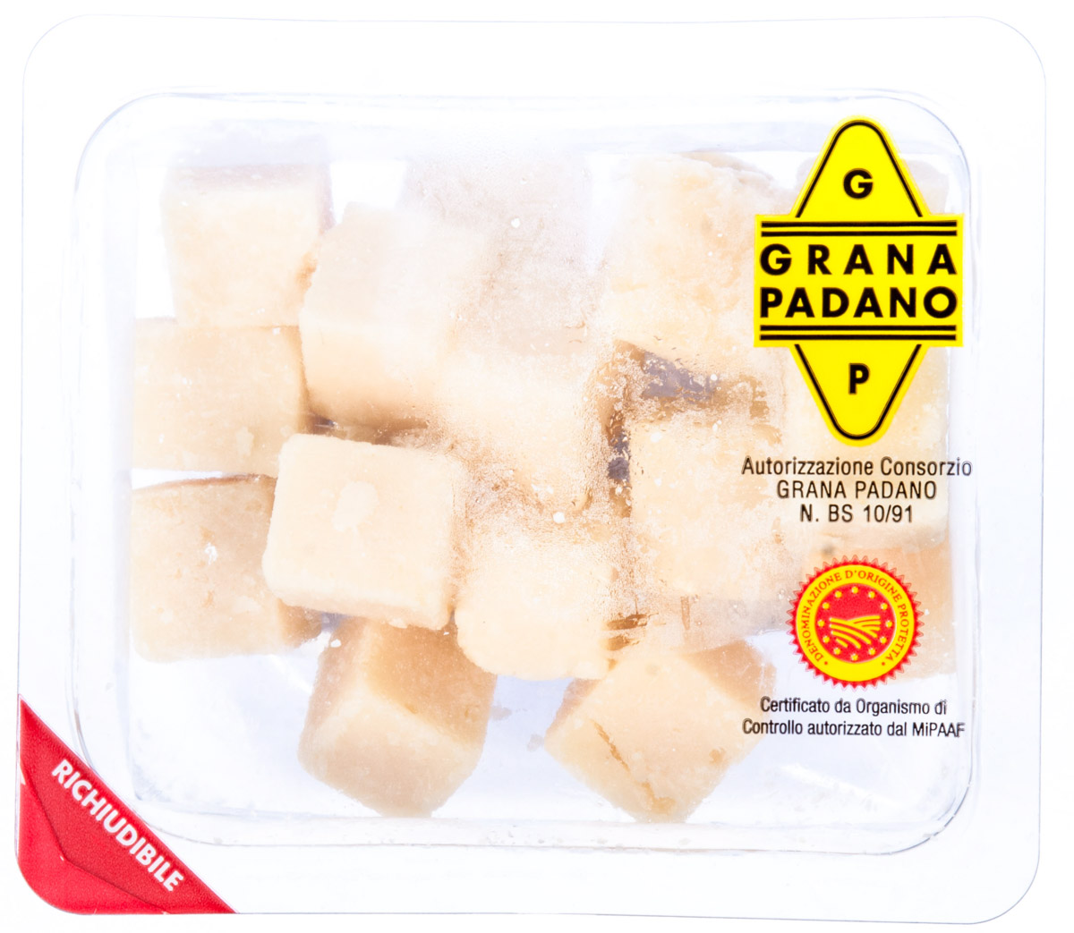 AMBROSI Grana Padano kostičky / bocc. chlaz. 150 g