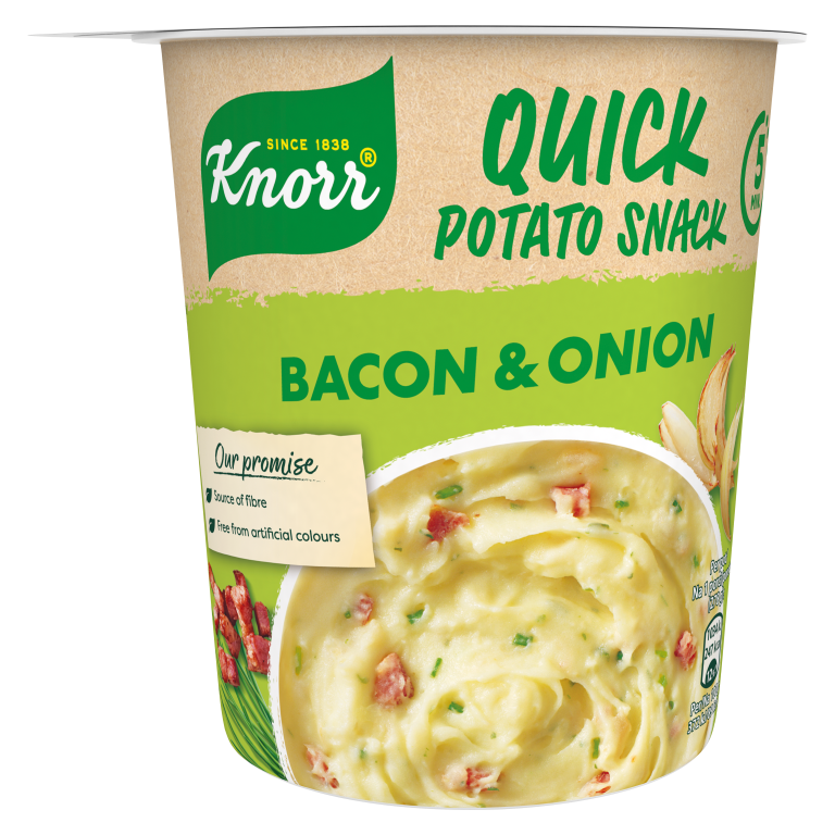 Knorr Snack Bramborová kaše se slaninou a cibulí 51 g