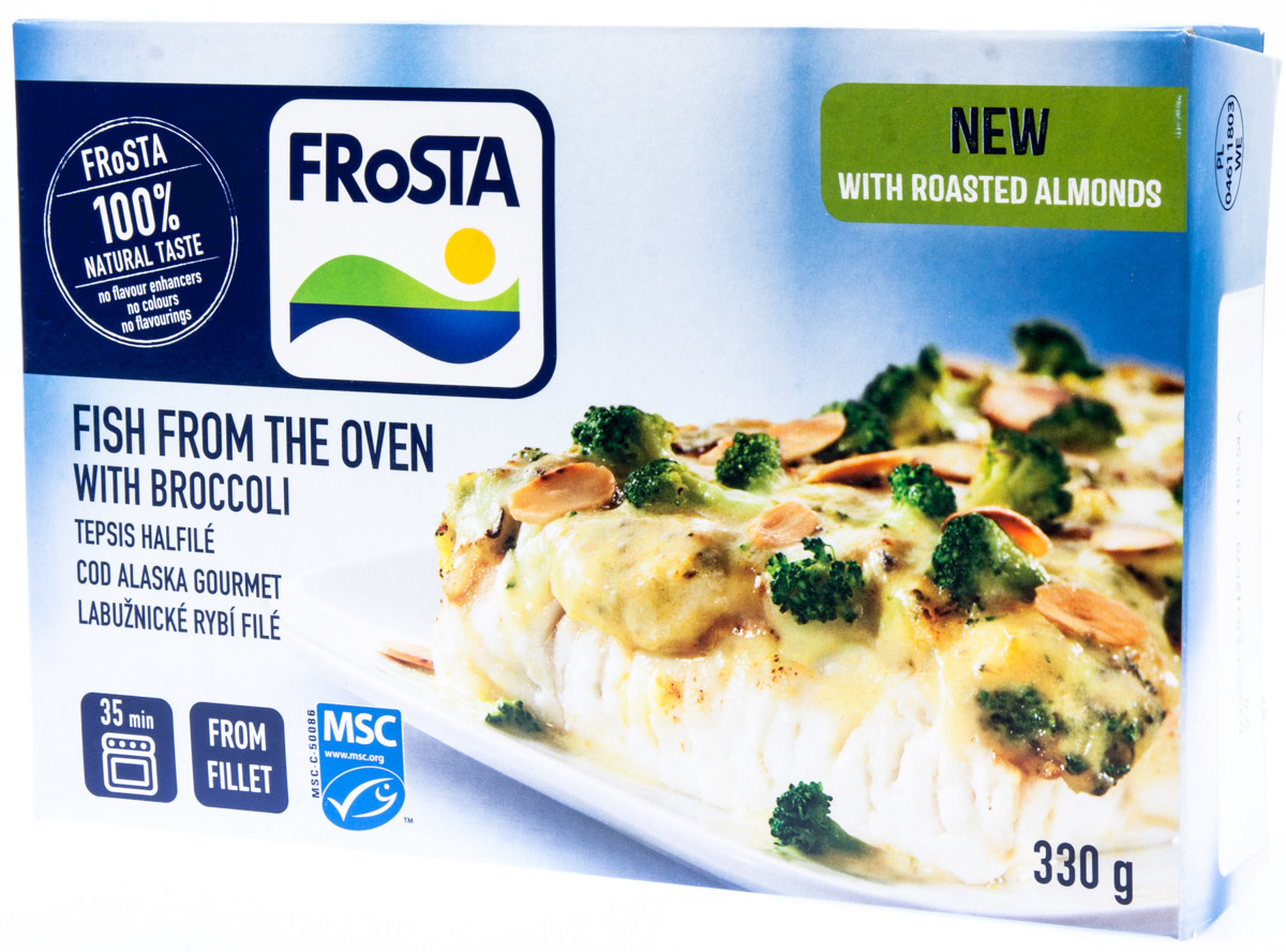 FROSTA Filé labužnické s brokolicí MSC mraž. 330 g