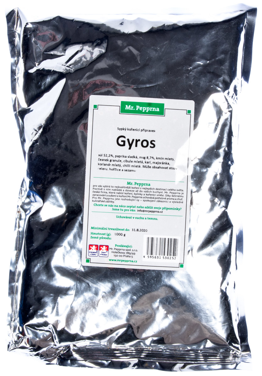Mr. Pepprna Gyros koření 1 kg