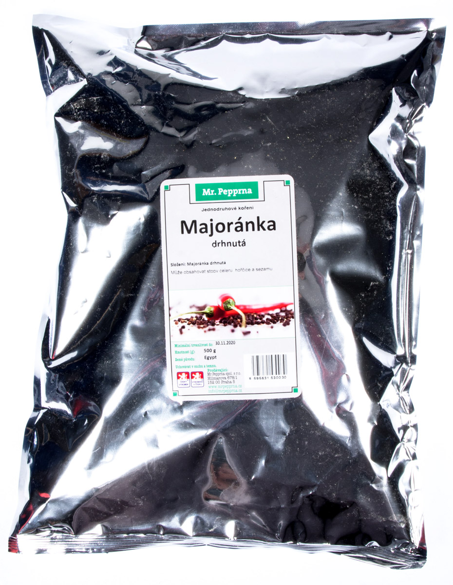 Mr. Pepprna Majoránka drhnutá 500 g