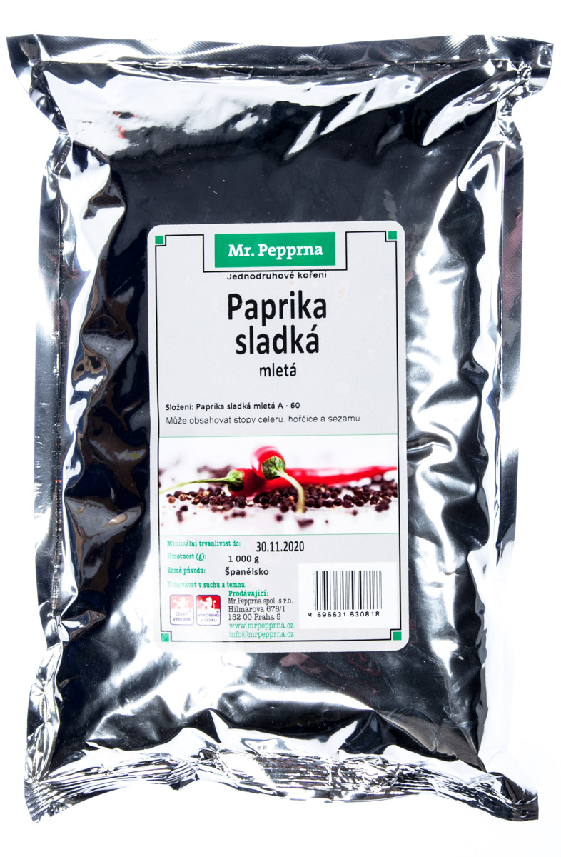 Mr. Pepprna Paprika sladká mletá 1 kg