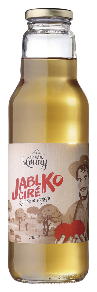 MOŠTÁRNA Louny Mošt jablko čiré 750 ml