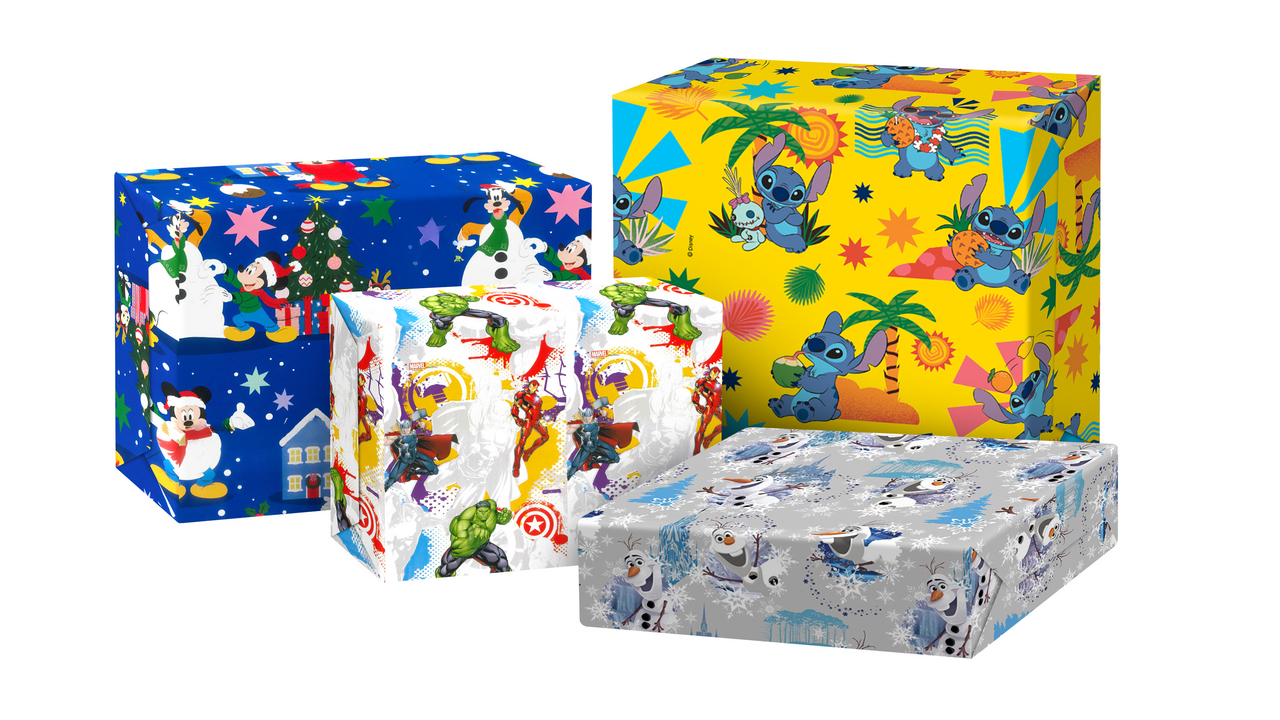 Balící papír 2 m x 70 cm Licence Vánoce 1 ks