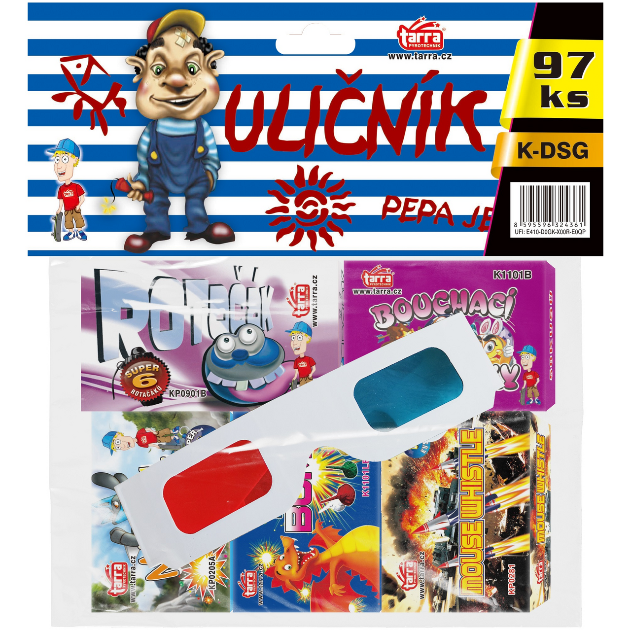 Set petard K-DSE Bad Kid's Pack 1 ks