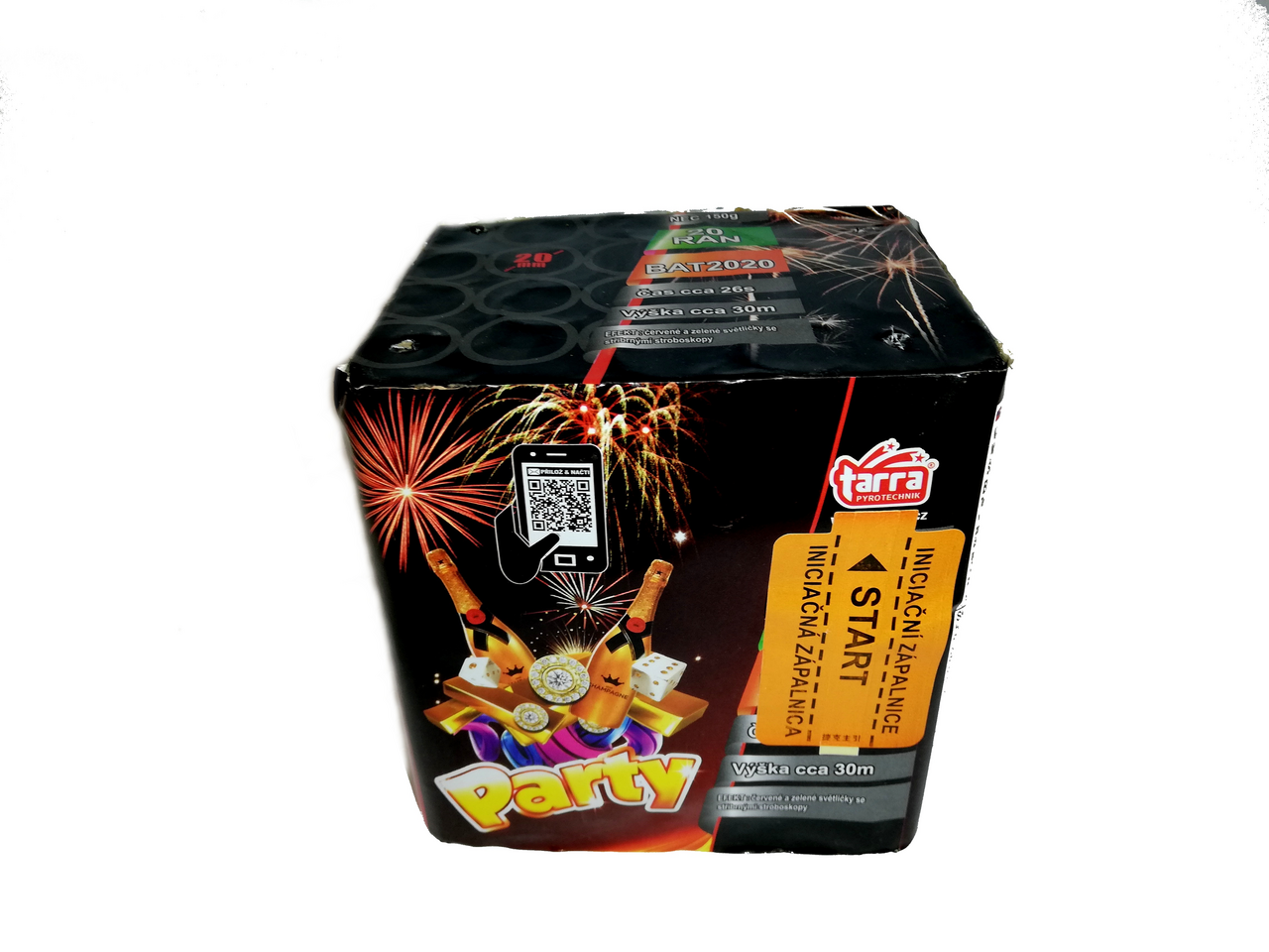 Party/ Chaos/ Boom 20 ran baterie výmetnic 1 ks